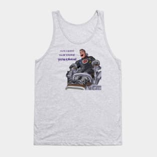 Captain Amazing Thinks You're A Moron Tank Top